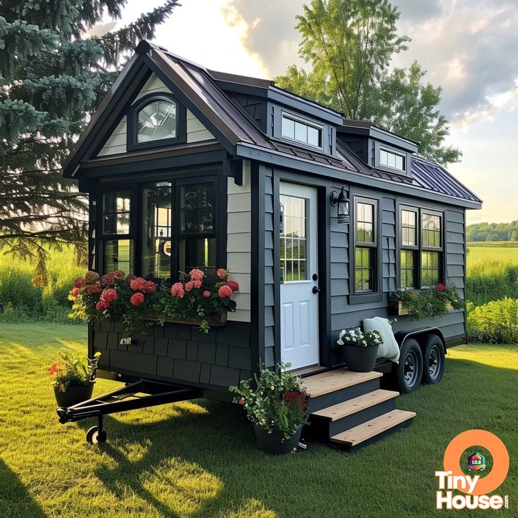 Tiny house ve bungalov konsept görseli 43